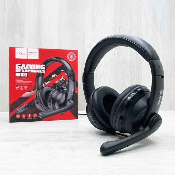 سماعة رأس سلكية HOCO - W103 Casque Gamerسماعة راس للالعابCG - Image 5