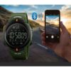 Skmei Montre Pour Homme 1301 Etanche Sport Intelligent Watch Phone Android Mate Vert 2 1