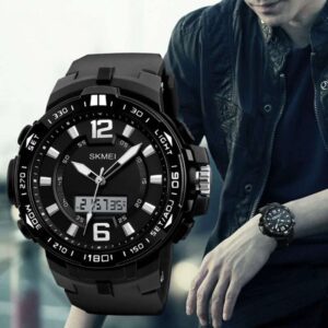 Skmei 1273 DualWatch Black2 e1679667711792