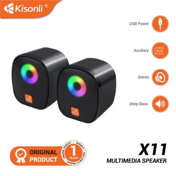 SPEAKER KISONLI X11مكبرات صوت