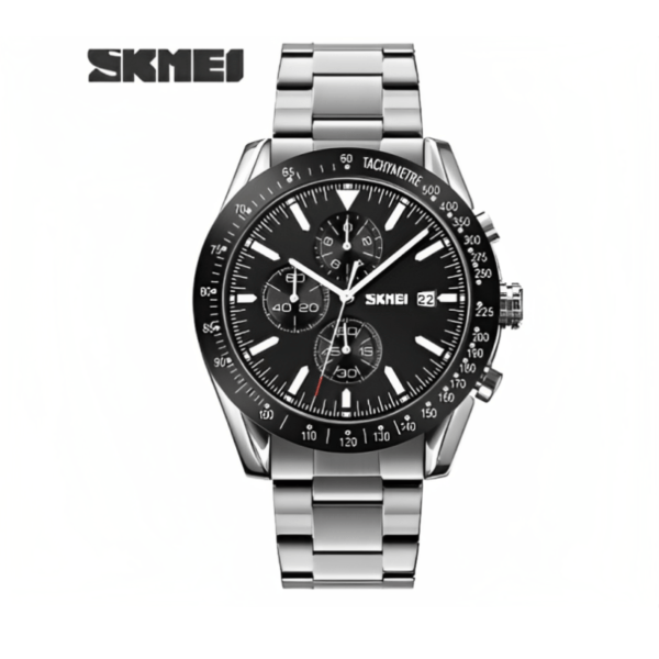 Skmei Montre De Luxe - 9253 متعدد الوظائف كرونو 30 متر مقاوم للماء