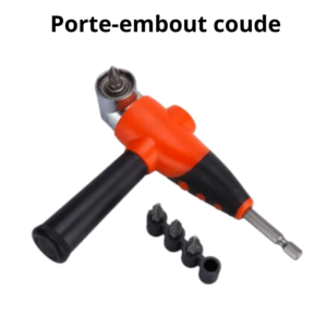 Porte embout coude 3