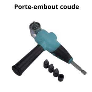 Porte embout coude 4