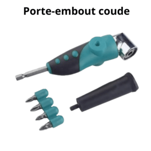 Porte embout coude 5