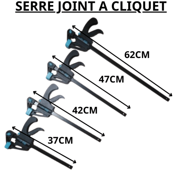 " SERRE JOINT A CLIQUET يجعل التثبيت أسهل من أي وقت مضى"