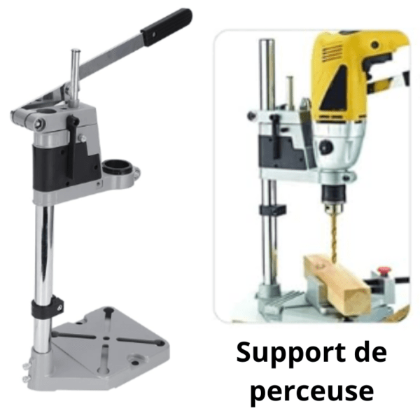 Support de perceuse à colonne pour perceuse à main