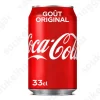 Coca Cola Original Boisson Gazeuse Canette 33cl