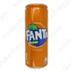 Fanta Boisson Gazeuse Orange Canette 24cl