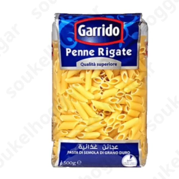 Garrido Penne Rigati 500gمقارون