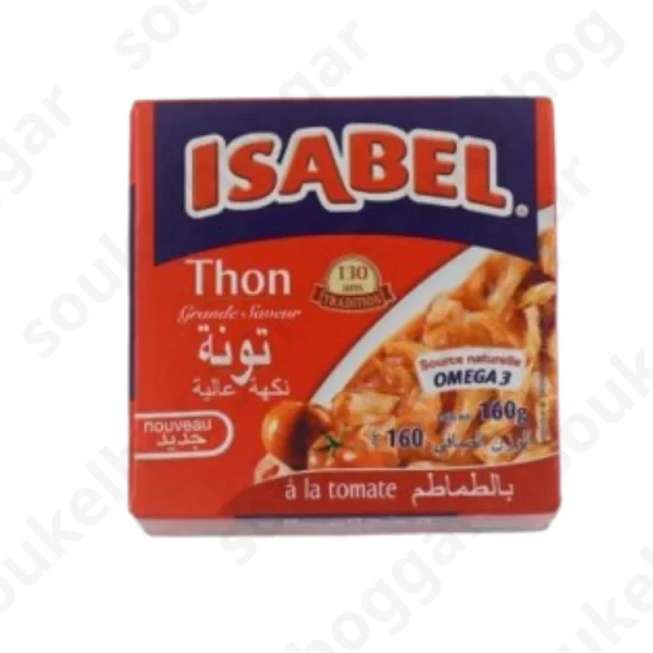 Isabel Thon Grande Saveur à la tomate 160gتونة