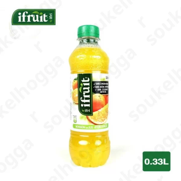 Pack 12 Bouteilles IFRUIT 0.33L ORANGE