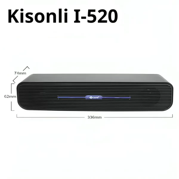 Kisonli I-520 سماعة ktv الاحترافية 1.5 بوصة سماعات احترافية عالية مكبر صوت - Image 2