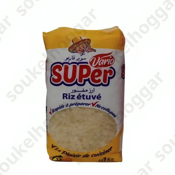 ارز مفور 1كغ RIZ ETUVE super