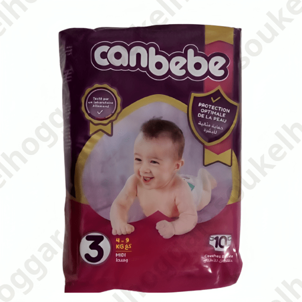 حفاظات اطفال conbebe3 (4-9كغ)10قطع