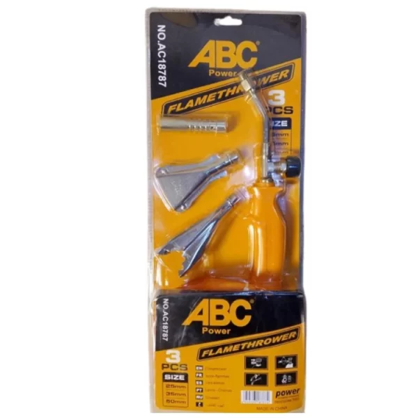 CHALUMEAU ABC  3PCS